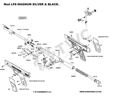 Airgun Spares Diana Original Gecado T W Chambers And Co