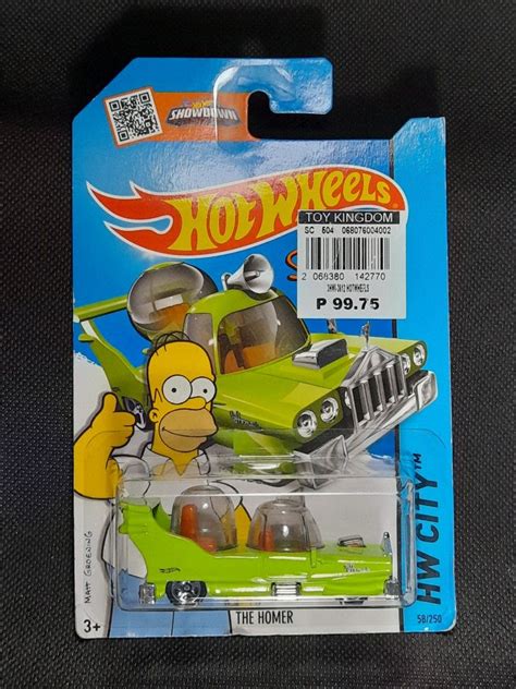 Hot Wheels Homer Simpson Hobbies Toys Toys Games On Carousell