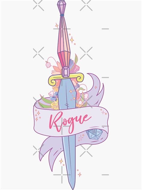 Rogue Sticker For Sale By Sarahspivey Redbubble