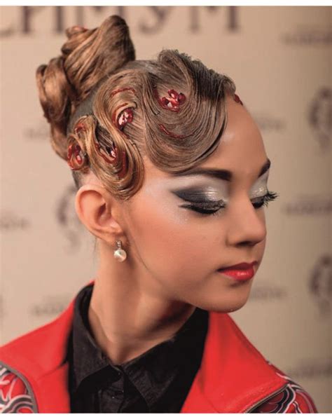 Ballroom Competition Hair Dance Hairstyles Competition Hair