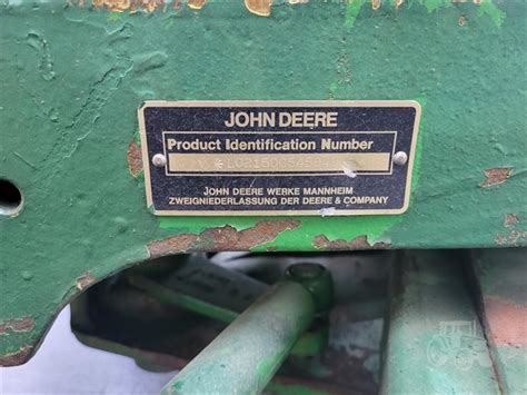 1985 John Deere 2150 For Sale In Shippensburg Pennsylvania