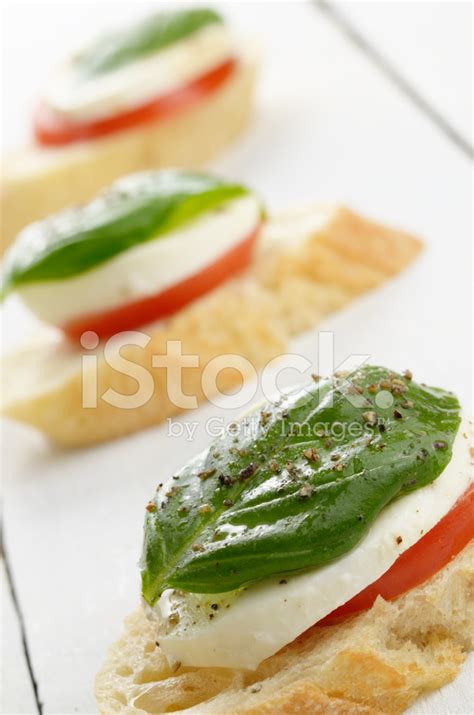 Caprese Sandwiches Stock Photo Royalty Free Freeimages