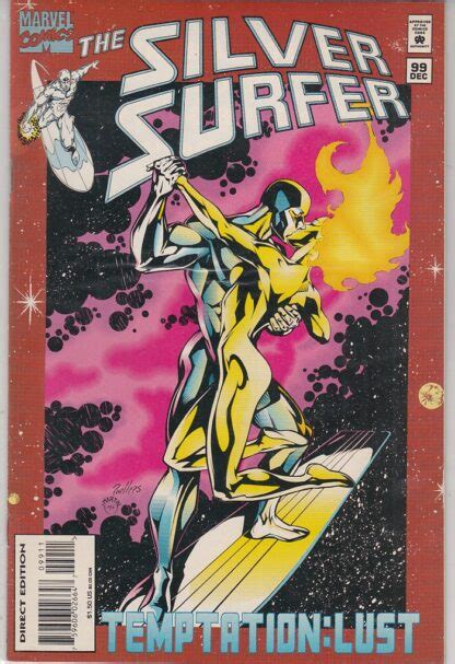 Silver Surfer 2nd Series 99 Fnvf Collectors Edge Comics