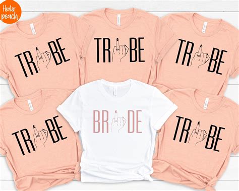 Bride And Tribe Shirts Bride Squad Shirt Ring Finger Etsy