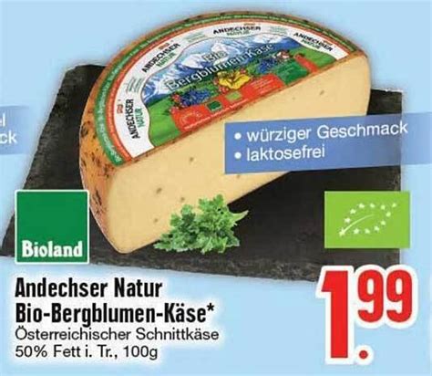 Andechser Natur Bio Bergblumen K Se Angebot Bei Edeka