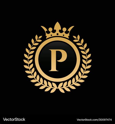 Letter P With Crown Images And Photos Finder