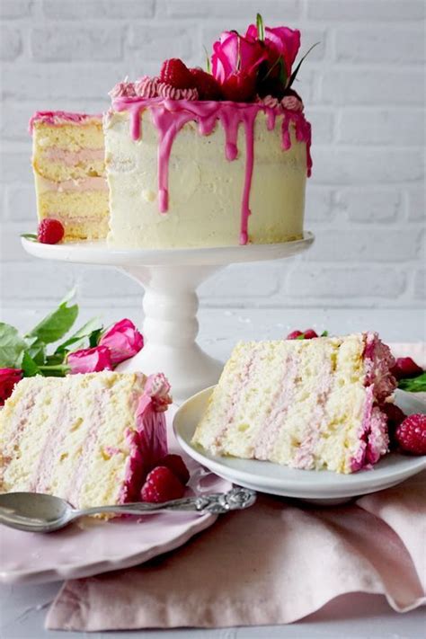 Raffaellotorte Bzw Kokostorte Mit Himbeer Kokos Rezept Semi Naked Cake Artofit