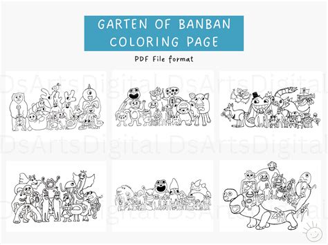 Garten Of Banban Coloring Pages Free Printable And Easy To Color Porn Sex Picture