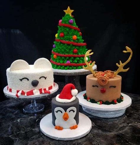 Cute Holiday Cakes The Makery Cake Co