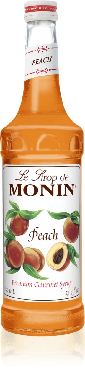 Sirop Monin P Che Ml Monin Les Passions De Manon