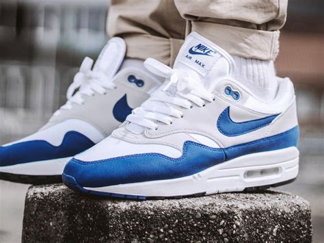 Nike Air Max 1 OG Anniversary - Game Royal/White -... – Sweetsoles ...