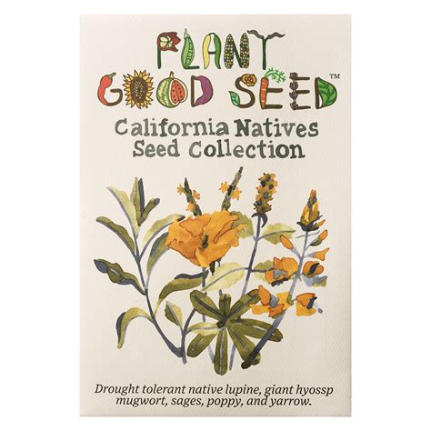 California Natives Seed Collection The Plant Good Seed Company