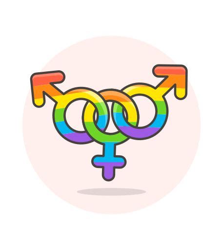 Bisexual Lgbtq Sign Culture Religion And Festivals Icons