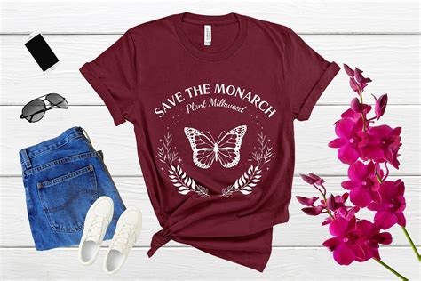 Butterfly Lover Tee Mothers Day Gift Monarch Butterfly Shirt Save