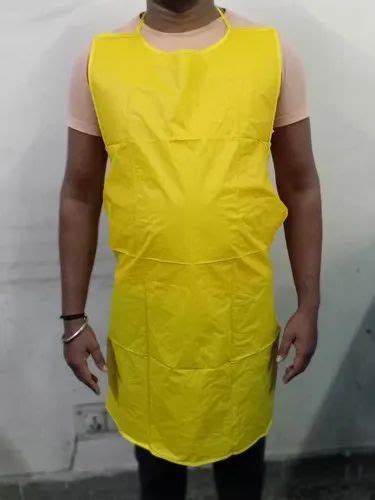 Yellow Pvc Safety Apron For Hospital Size Medium At ₹ 60 In New Delhi