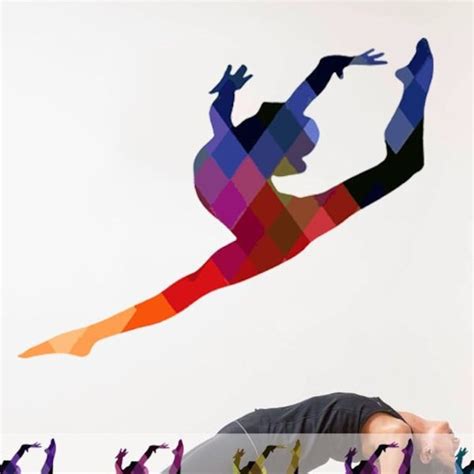 Gymnastics Wall Mural Etsy