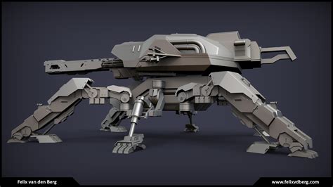 Decimal Spider Tank - ZBrushCentral