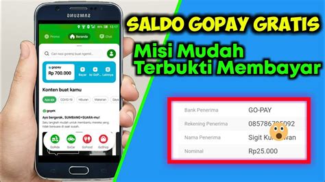 Saldo Gopay Grat S Aplikasi Penghasil Saldo Gopay Grat S