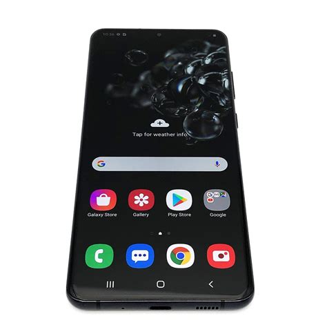 Samsung Galaxy S20 Ultra 5G - Unlocked, Black, 512GB, 16GB, SM-G988U1 ...