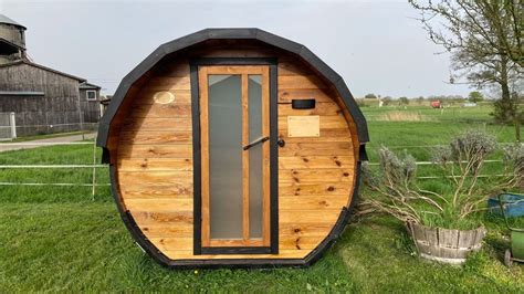 ☀️ Fasssauna Tiny Kaufen Außensauna Gartensauna Sauna Saunafass In