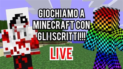 Minecraft Con Gli Iscritti Minecraft Ita Youtube