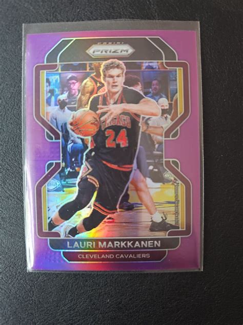 Panini Prizm Purple Prizm Lauri Markkanen Ebay