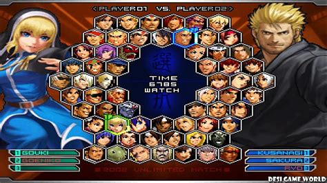 King Of Fighters Characters