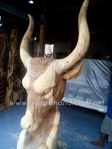 Jual Patung Antik Kepala Banteng Kualitas Harga Murah