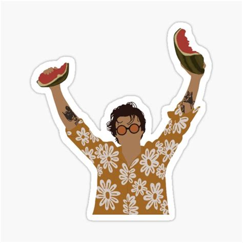 Harry Styles Sticker For Sale By Alysheehy Redbubble