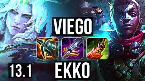 Viego Vs Ekko Jng Legendary Winrate Tr Grandmaster