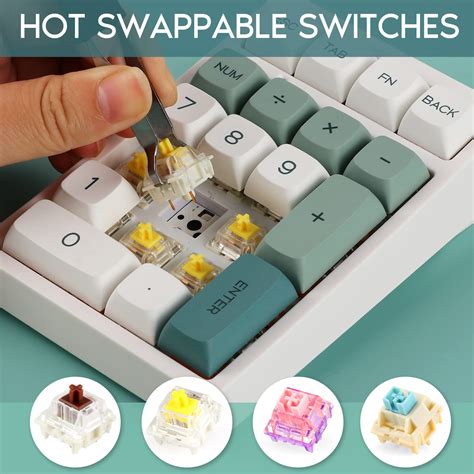 Snapklik Epomaker Th Keys Hot Swappable Wired Numpad