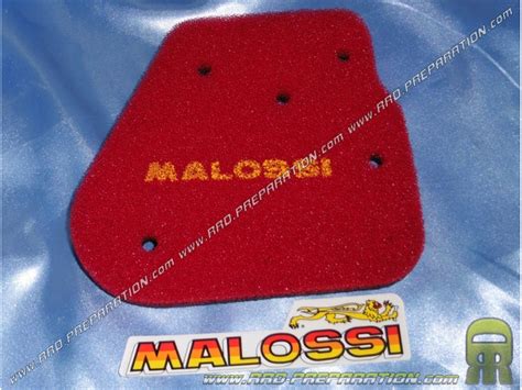 Foam Air Filter MALOSSI DOUBLE RED SPONGE For Original Air Box Scooter