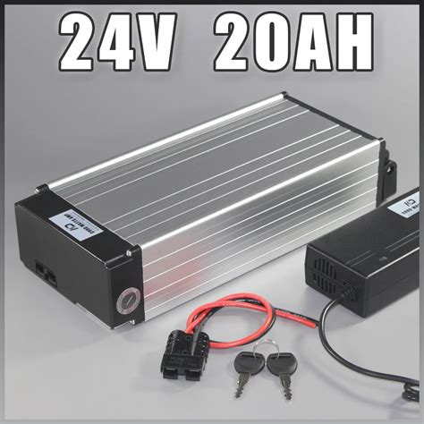 24V 20AH Rear Rack Ebike Battery 24V 1000W Electric Bicycle Lithium Ion