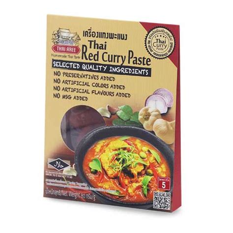 Thai Aree Thai Red Curry Paste 80g Eat Thai Market