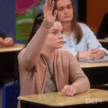 Student Raising Hand Gifs Tenor