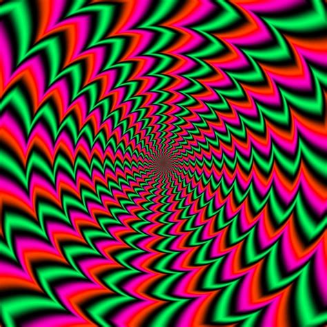 Illusion Optical Illusion Colorful Free Stock Photo Public Domain