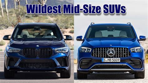 Mercedes Amg Gle S Vs Bmw X M Competition Wildest Mid Size