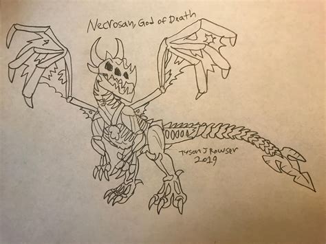 Primal Rage Necrosan God Of Death By Rowserlotstudios1993 On Deviantart