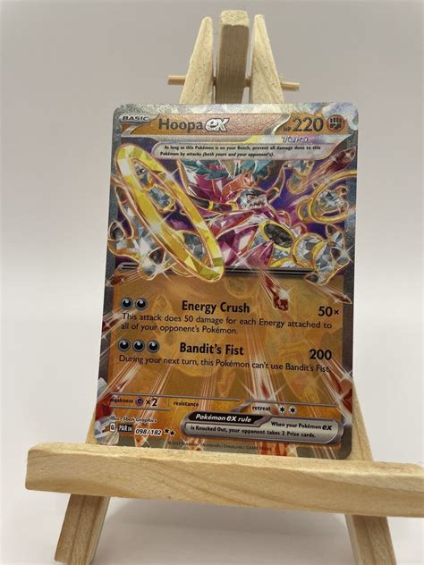 Pok Mon Tcg Hoopa Ex Paradox Rift Holo Double Rare Ebay