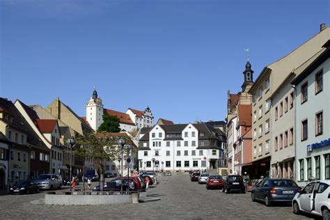 Rundgang Schloss Colditz Stadt Leipzig Region