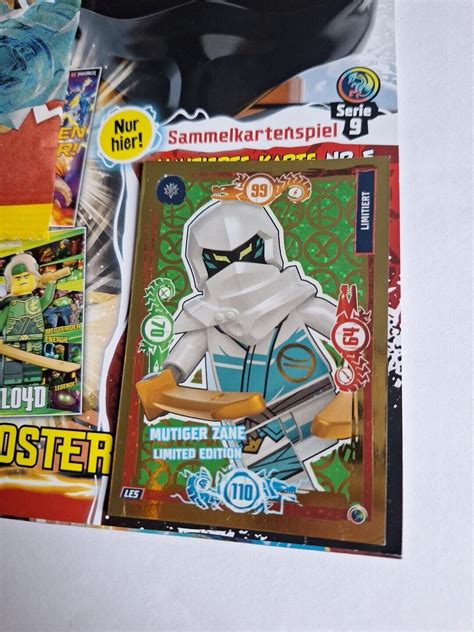 LegoNinjago Dragons Rising Nr 112 Starker Schurke Goldkarte Jay