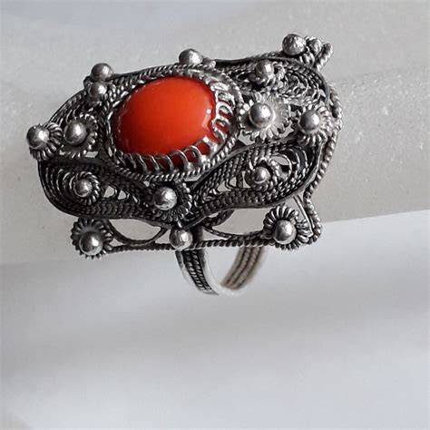 Argent Bague Corail Catawiki