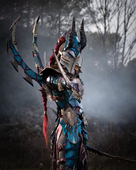 Just some Dark Eldar cosplay with real smoke. Photos by DrSparkeor. : r ...