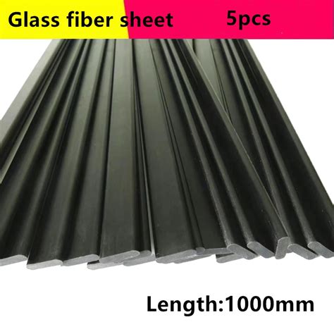 5pcs 1000mm Glass Fiber Sheet 2 6mm Thick Tigh Strength Glass Fiber Sheet Is Used For Making