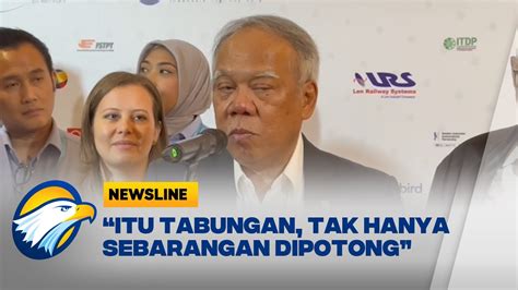 Menteri Pupr Tanggapi Soal Pemotongan Gaji Untuk Tapera Youtube