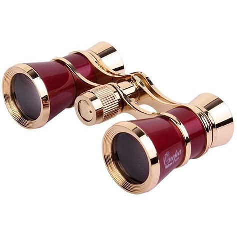 Бинокль Veber театральный Opera БГЦ 3x25 красный/золотой 3x 25мм ...