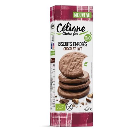 Biscuits Sans Gluten Et Bio Enrob S De Chocolat Au Lait Calicote