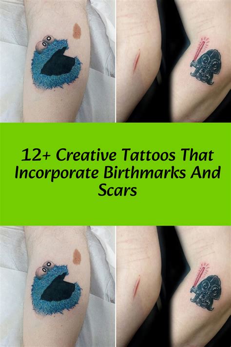 10 Times People Turned Their Birthmarks And Scars Into Creative Tattoos