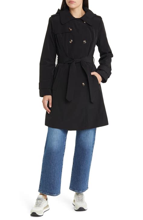 London Fog Belted Trench Coat Nordstrom
