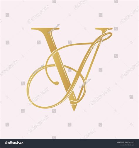 jv vj logo jv letter jv stock vector royalty
